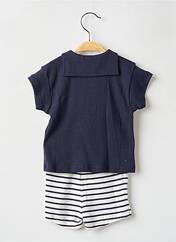 Ensemble short bleu PETIT BATEAU pour enfant seconde vue