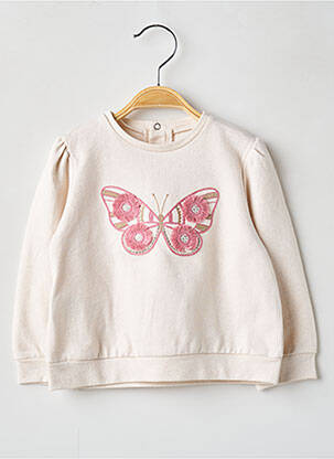 Sweat-shirt beige MAYORAL pour fille