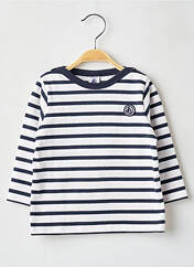 T-shirt blanc PETIT BATEAU pour enfant seconde vue