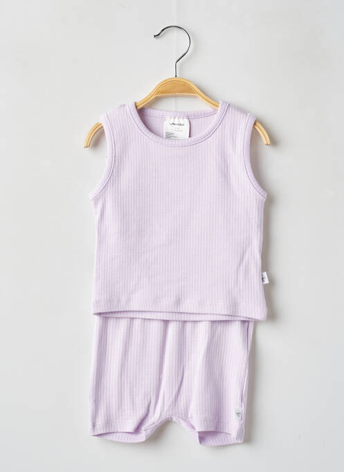 Ensemble short taille élastique violet LÄSSIG fille