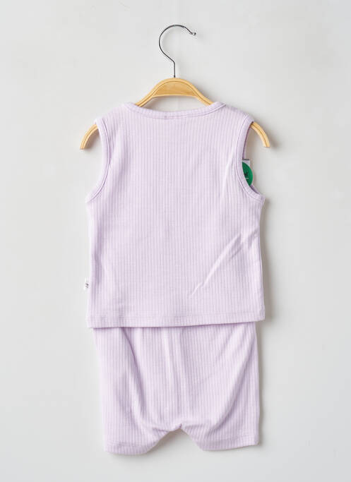 Ensemble short violet LAESSIG pour fille