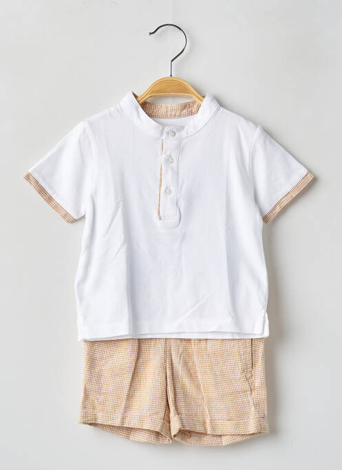 Ensemble short jaune MAYORAL pour garçon
