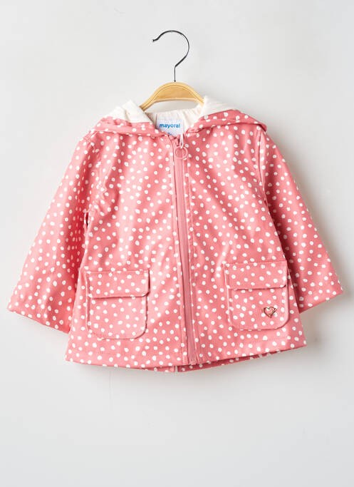 Imperméable rose MAYORAL pour fille