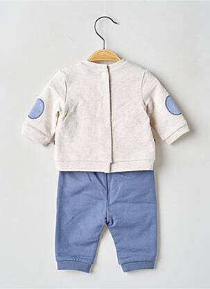 Ensemble pantalon taille élastique beige MAYORAL garcon