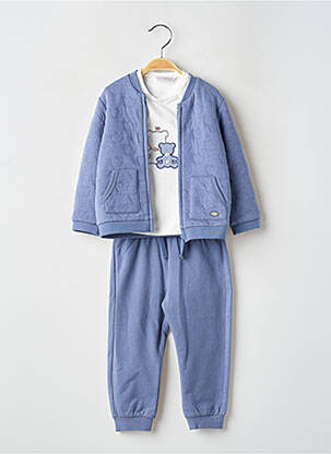 Ensemble pantalon taille élastique bleu MAYORAL garçon
