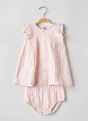 Ensemble short rose PETIT BATEAU pour fille seconde vue