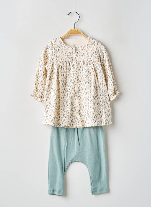 Ensemble pantalon bleu PETIT BATEAU pour fille