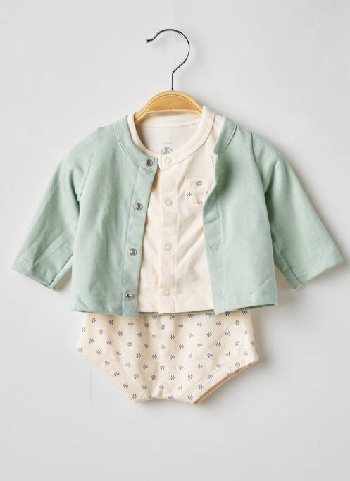 Ensemble pantalon vert PETIT BATEAU pour garçon