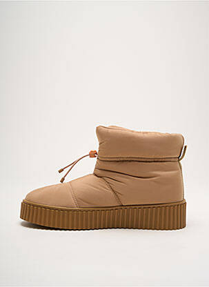 Bottines/boots matière lisse talon de 4 à 6cm marron VANESSA WU femme