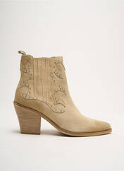 Bottines/Boots beige URBAN pour femme seconde vue