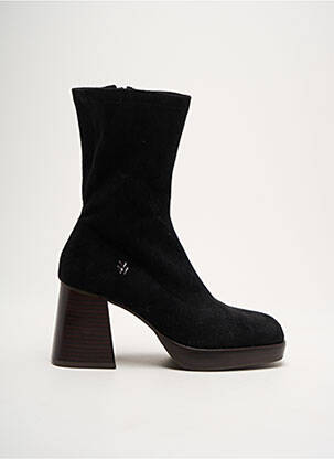 Bottines/boots fermeture zippée talon de 4 à 6cm noir VANESSA WU femme