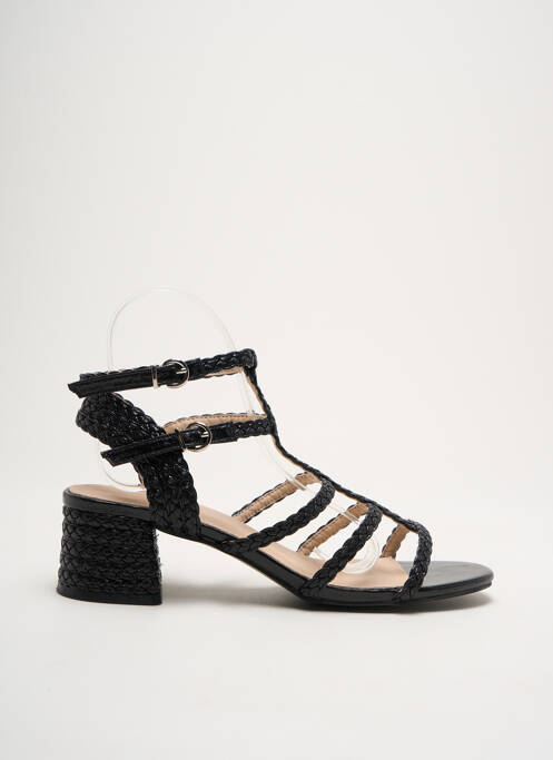 Sandales/Nu pieds noir VANESSA WU pour femme