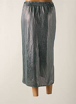 Jupe longue taille normale argent AN' GE femme