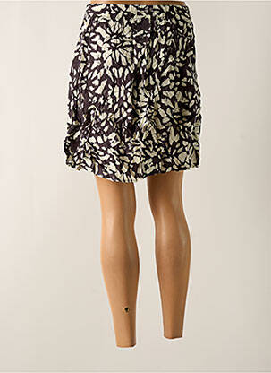 Jupe mi-longue taille normale noir GRACE & MILA femme