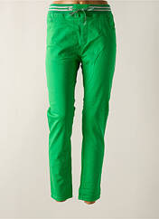 Pantalon slim vert ONADO pour femme seconde vue