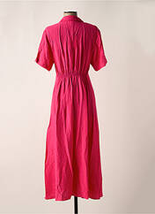 Robe longue rose AN' GE pour femme seconde vue