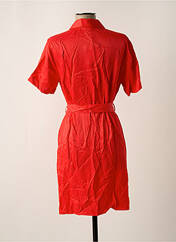 Robe mi-longue rouge AN' GE pour femme seconde vue