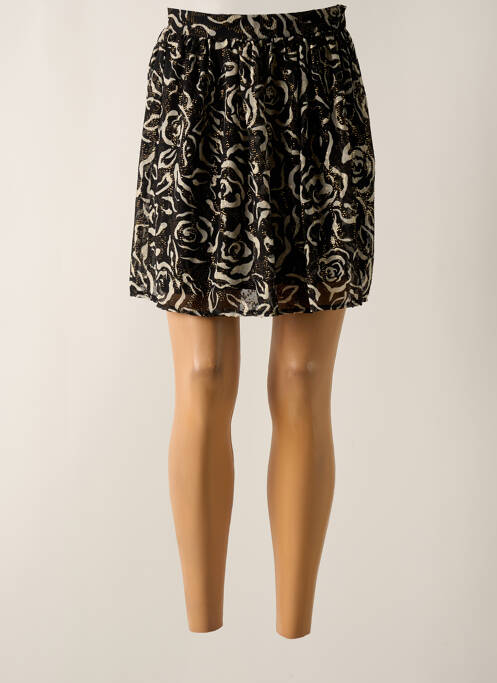 Jupe mi-longue noir VINTAGE LOVE pour femme