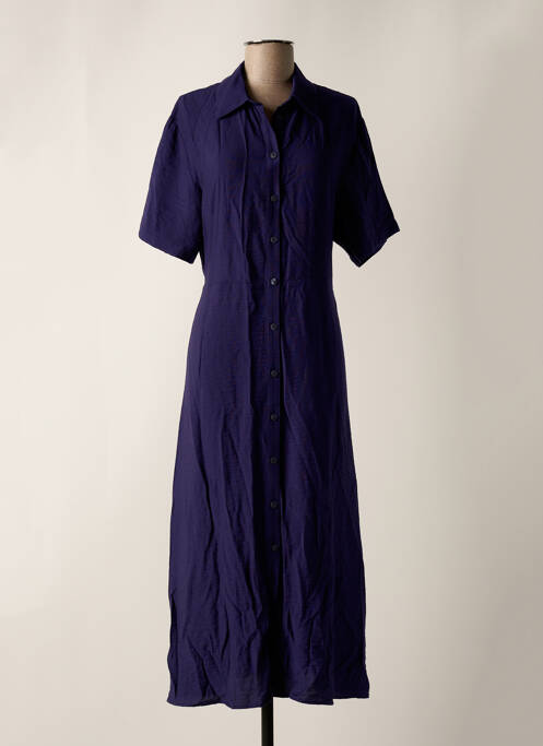 Robe longue bleu AN' GE pour femme