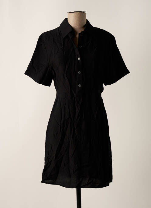 Robe mi-longue noir AN' GE pour femme