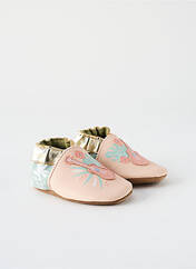 Chaussons/Pantoufles rose ROBEEZ pour fille seconde vue