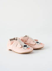 Chaussons/Pantoufles rose ROBEEZ pour fille seconde vue