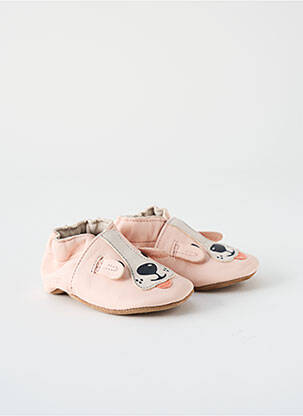 Chaussons/Pantoufles rose ROBEEZ pour fille