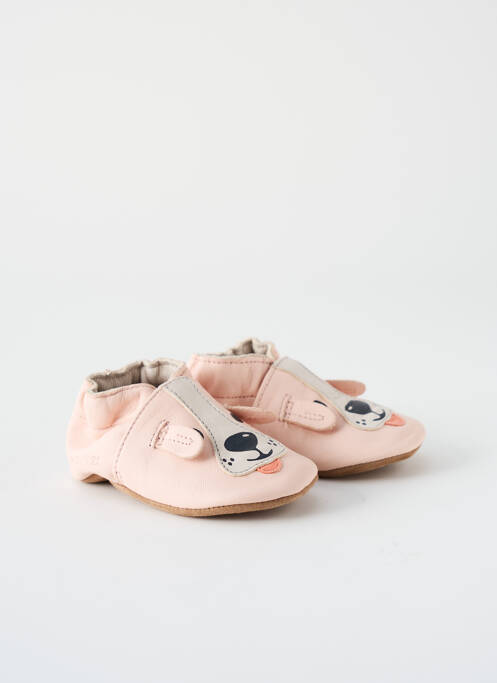 Chaussons/Pantoufles rose ROBEEZ pour fille