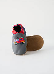 Chaussons/Pantoufles gris ROBEEZ pour garçon seconde vue