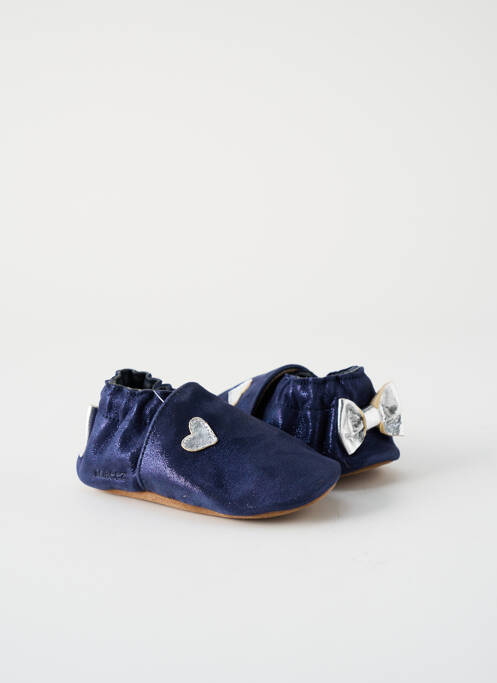 Chaussons/Pantoufles bleu ROBEEZ pour fille