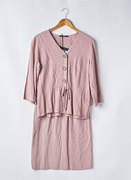 Ensemble jupe coupe cintrée rose TELMAIL femme