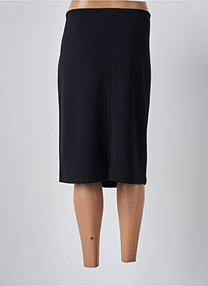 Jupe mi-longue stretch noir TELMAIL femme