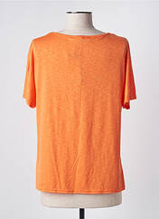 T-shirt orange TELMAIL pour femme seconde vue