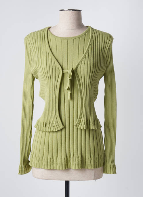 Pull vert RODAM pour femme