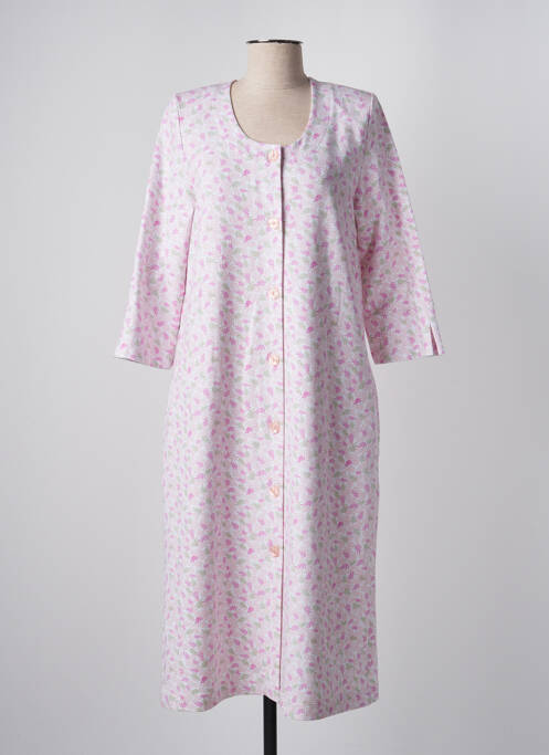 Robe de chambre rose EGATEX pour femme