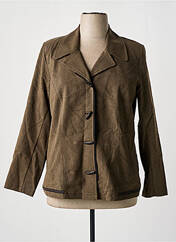 Veste casual marron TELMAIL pour femme seconde vue