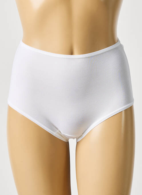 Culotte haute blanc PLAYTEX pour femme