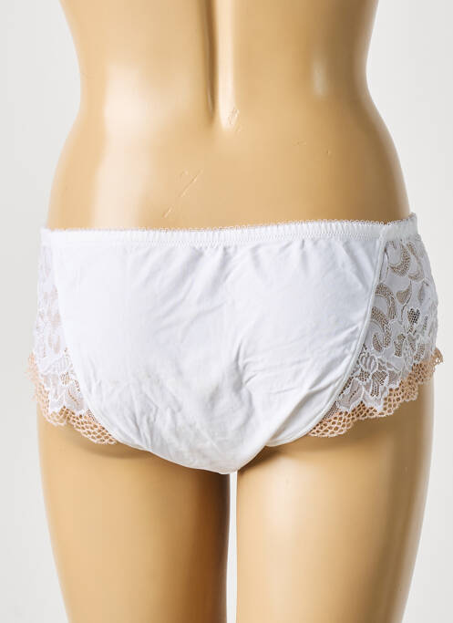 Shorty blanc PLAYTEX pour femme