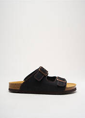 Mules/Sabots noir SANTAFE pour homme seconde vue