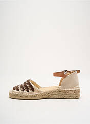 Espadrilles beige ELUE PAR NOUS pour femme seconde vue