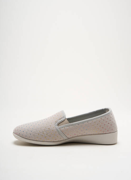 Chaussons/Pantoufles gris SEMELFLEX pour femme