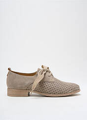 Derbies beige MKD pour femme seconde vue