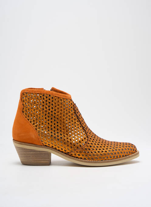 Bottines/Boots orange MKD pour femme