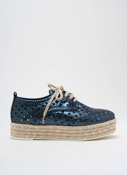 Espadrilles bleu MKD pour femme