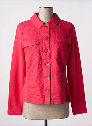 Veste casual poches rouge OLSEN femme
