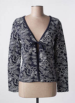 Gilet manches longues stretch bleu LE PETIT BAIGNEUR femme