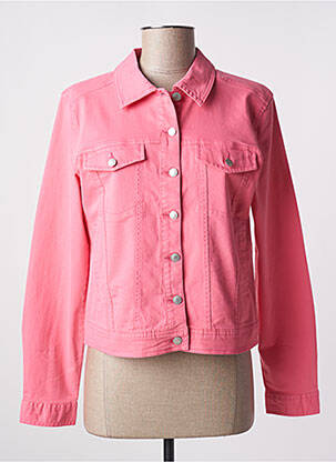 Veste casual poches rose FRANSA femme