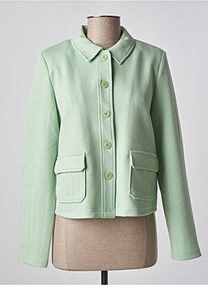 Veste casual epaulette vert OLSEN femme