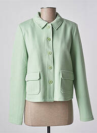 Veste casual epaulette vert OLSEN femme