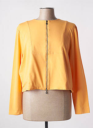Veste casual col rond orange GUITARE femme